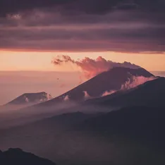 A beautiful landscape with a lake and mountains 5